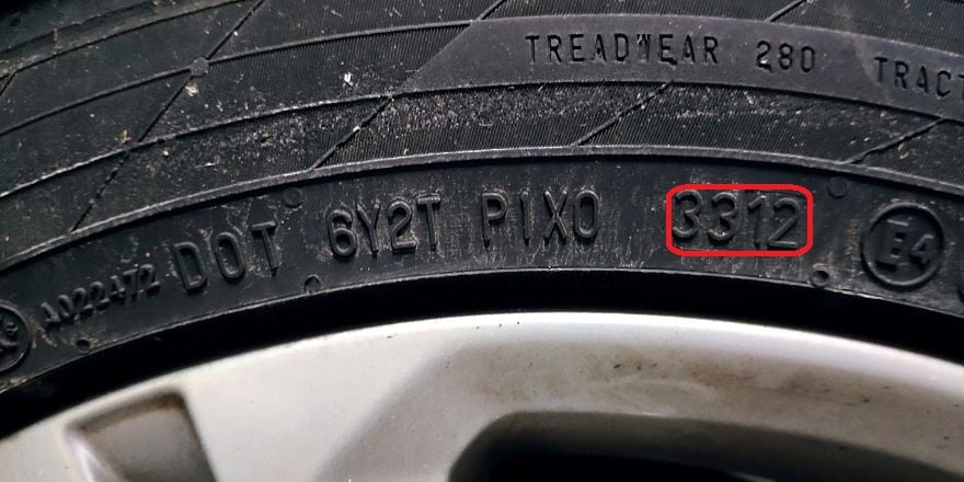 fecha de fabricación de un neumático