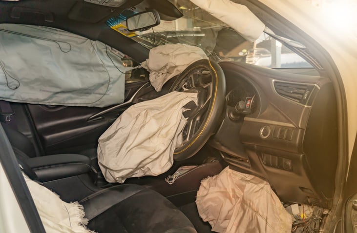 Tipos de airbag componentes