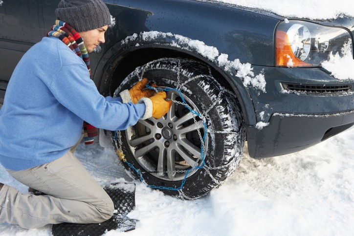 Cadenas para coche la nieve: ¿cómo colocarlas?